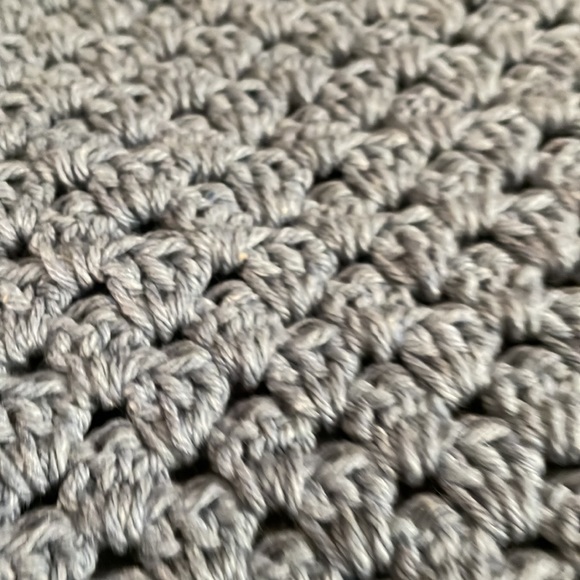 2 Hand Crafted Crochet Washcloths Crochet Dishcloths 100% Cotton - Granny Square - Picture 4 of 5